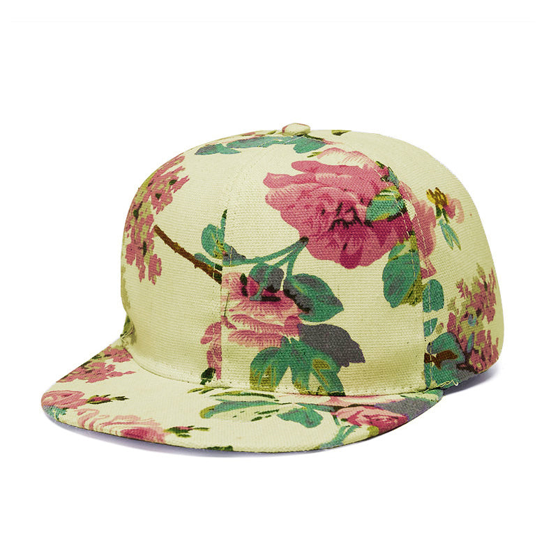 Full print pattern hiphop cap snapback cap