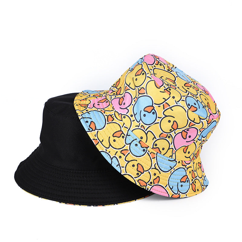 Double Layer Cotton Material Summer Breatable Bucket Hats