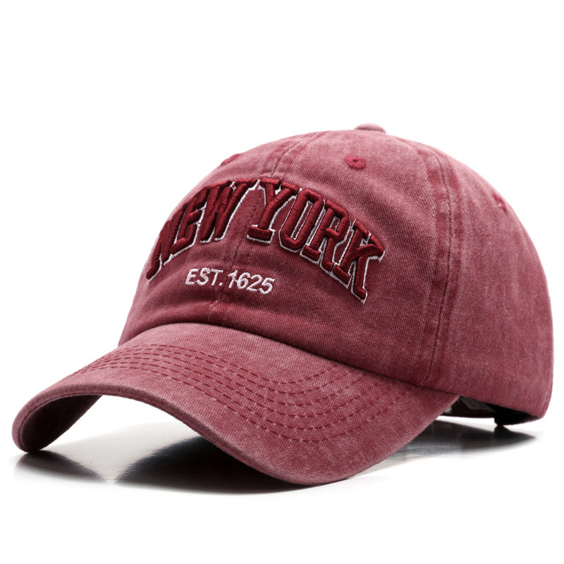 New York City Word Pattern Baseball Cap