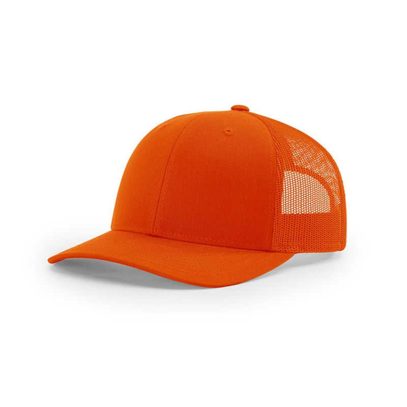 Summber breathable cotton trucker hat with custom logo