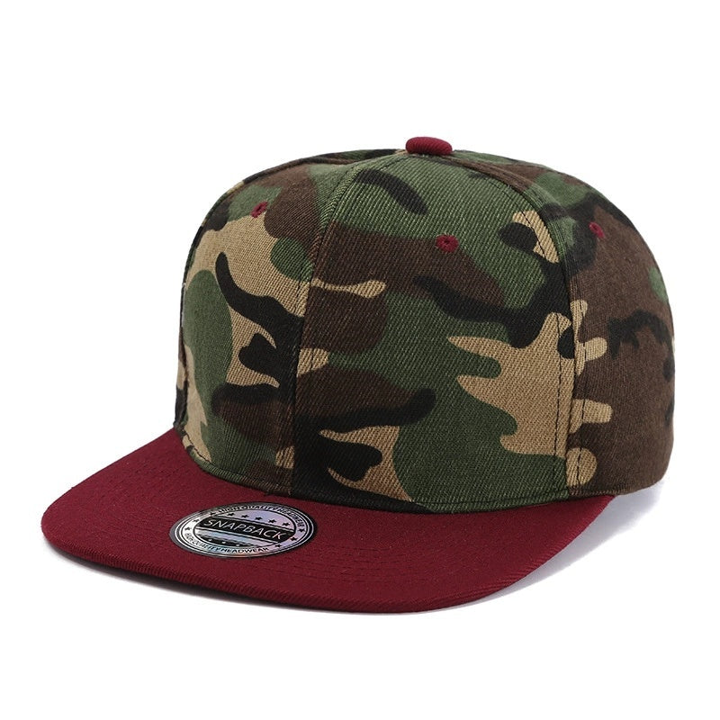 Outdoor Camouflage Style Snapback Cap Hiphop Hats