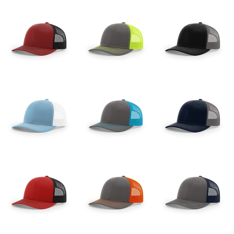 Sort Cotton Material Breathable Travel Cap Trucker Hats