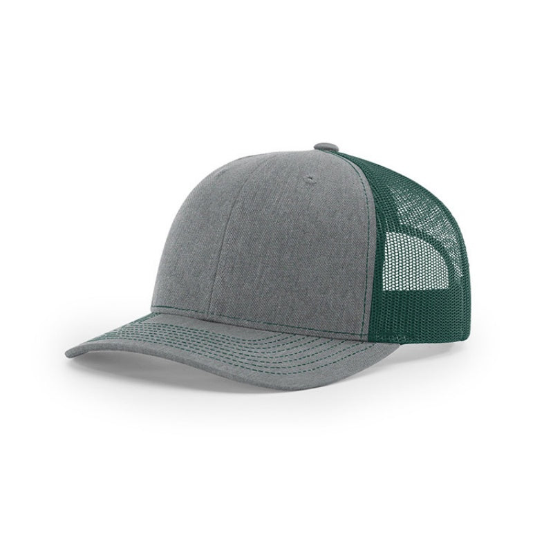 Double color breathable trucker hats with custom brand