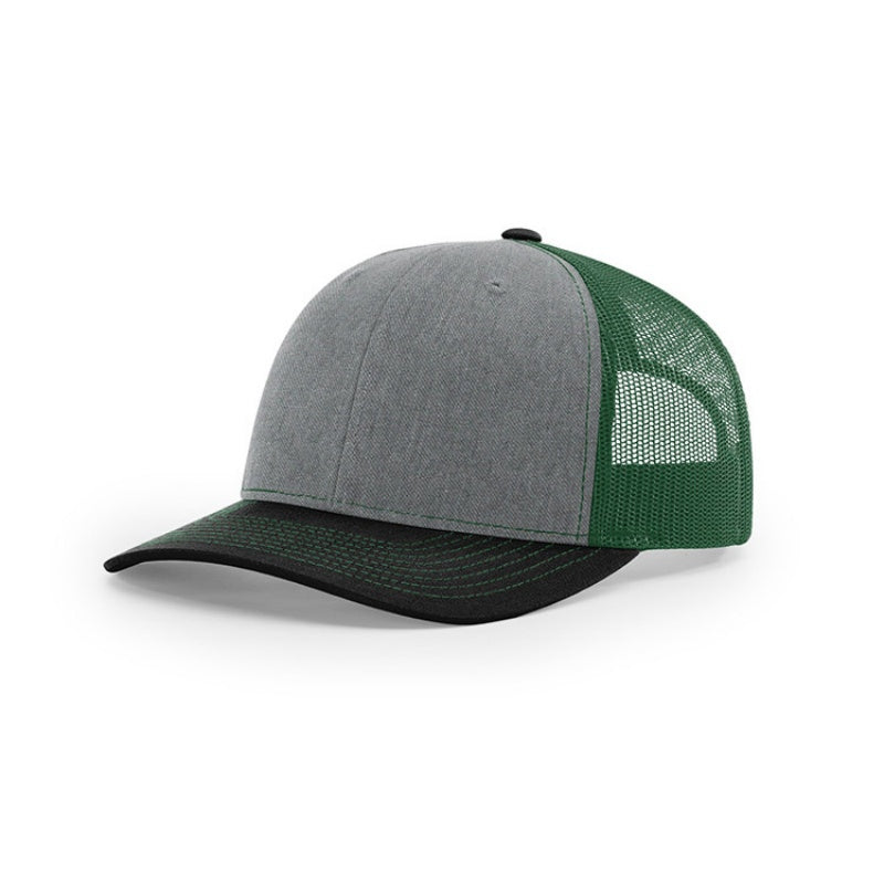 Double color breathable trucker hats with custom brand