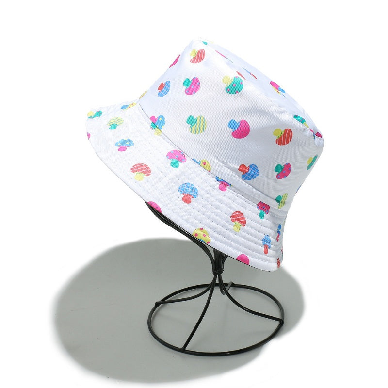 Fullprint Summer Cotton Materials Bob Hat Bucket Hats