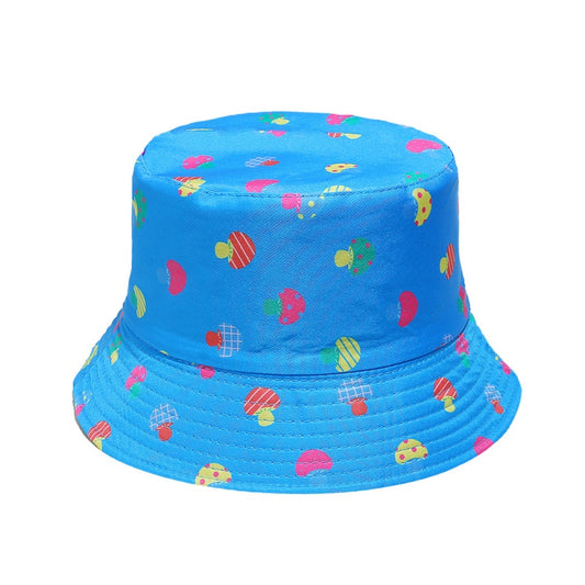 Fullprint Summer Cotton Materials Bob Hat Bucket Hats