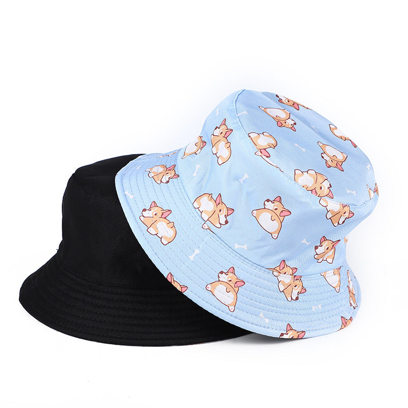 Double Layer Cotton Material Summer Breatable Bucket Hats