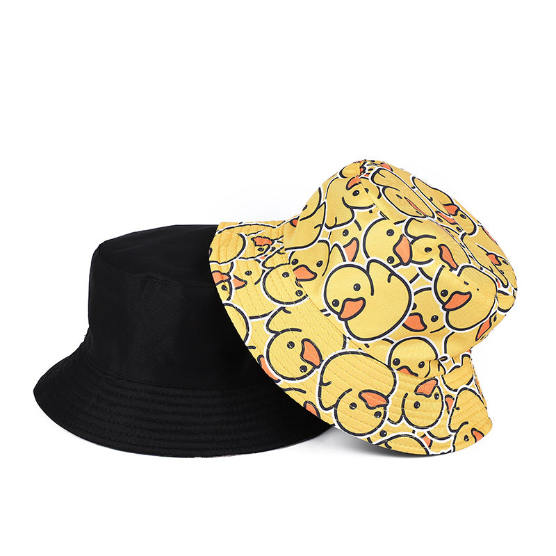 Double Layer Cotton Material Summer Breatable Bucket Hats