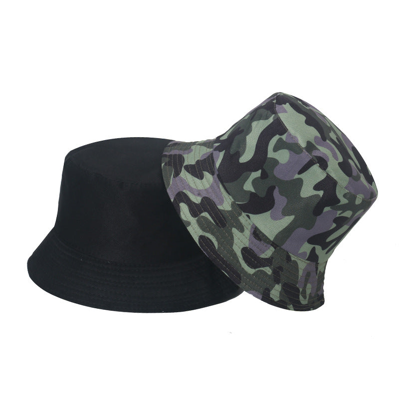 Outdoor camping cotton camouflage bucket hat