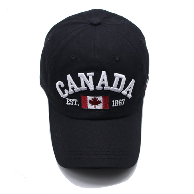 Canada Word Pattern Baseball Cap