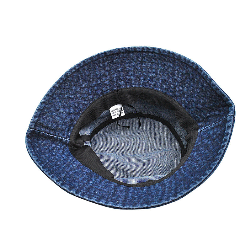 Denim material cotton bucket hats fashion outdoor hat