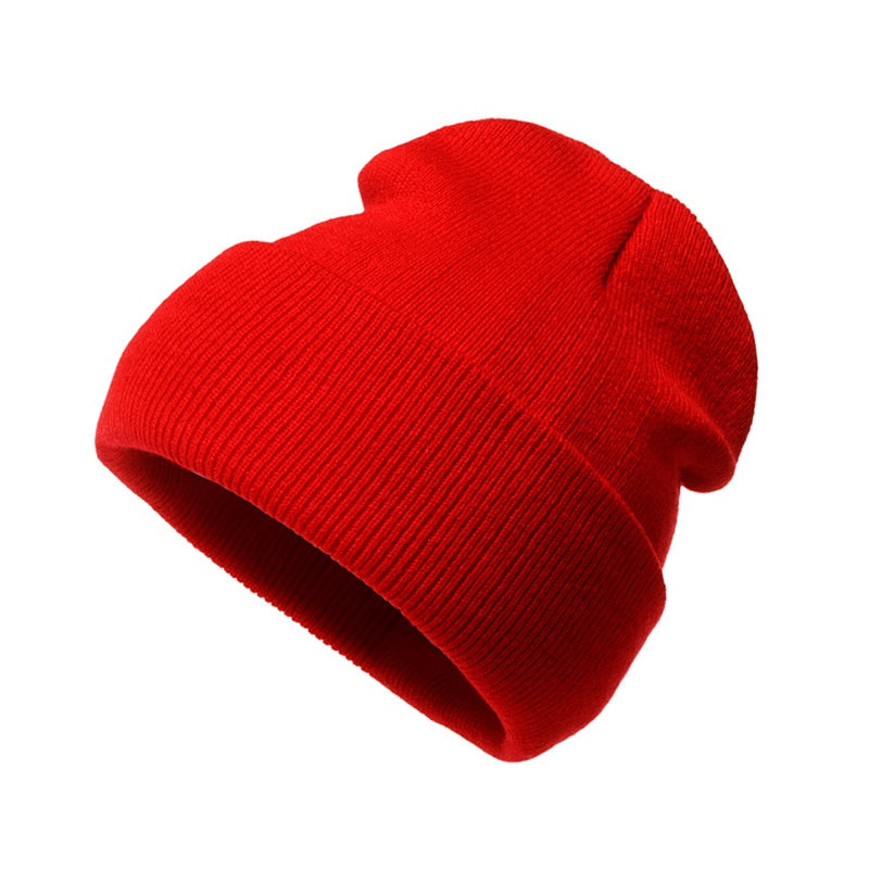Multi-color type soft winter beanie hats