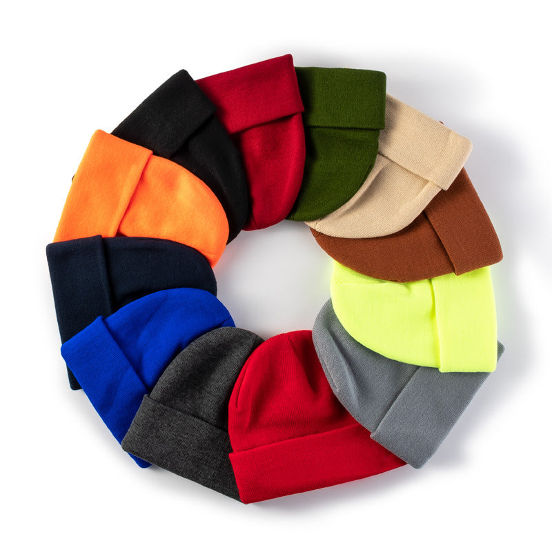 100% Acrylic material winter knit hat