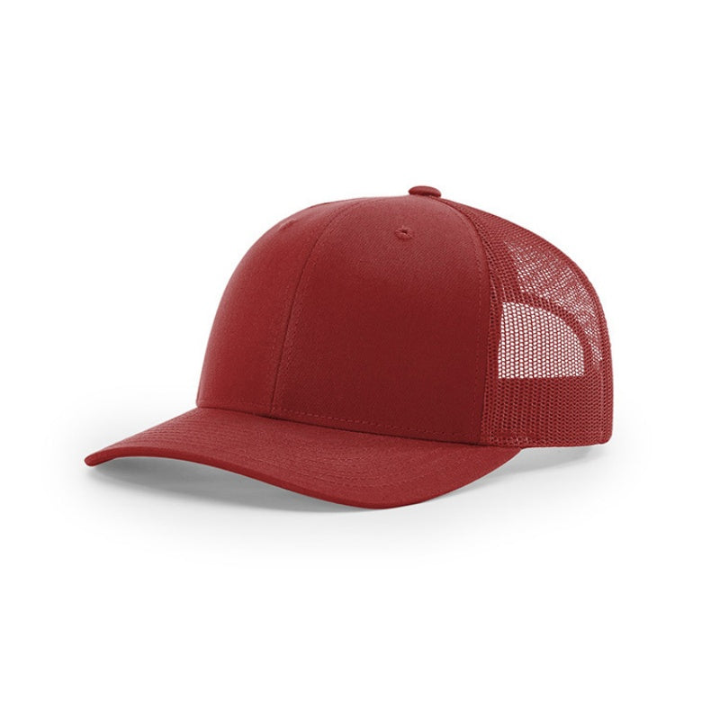 Summber breathable cotton trucker hat with custom logo