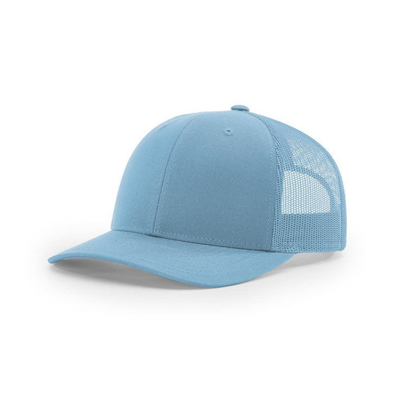 Summber breathable cotton trucker hat with custom logo