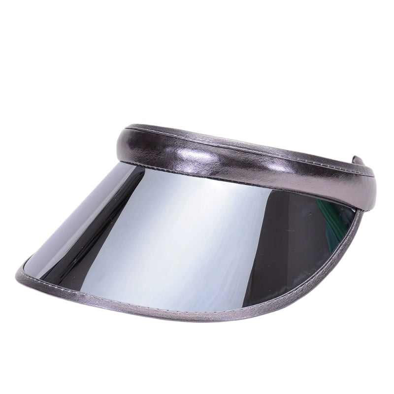 Fashion UV protection Plastic Brim Beach Sun Visor Hat