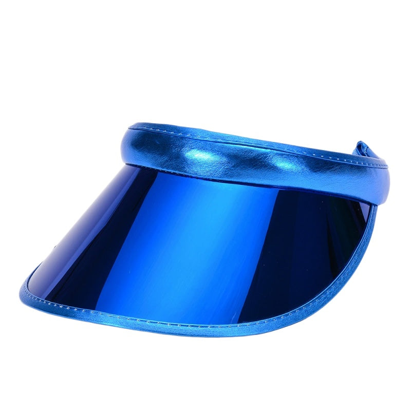 Fashion UV protection Plastic Brim Beach Sun Visor Hat