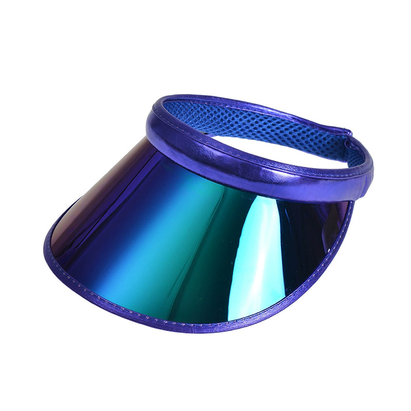 Fashion UV protection Plastic Brim Beach Sun Visor Hat