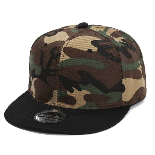 Outdoor Camouflage Style Snapback Cap Hiphop Hats