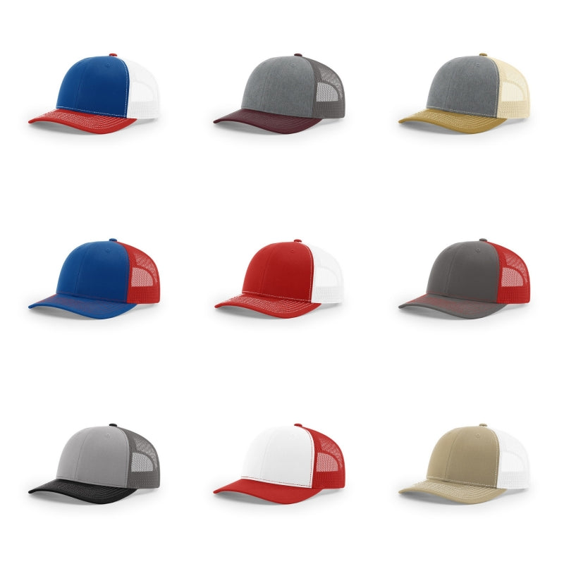 Sort Cotton Material Breathable Travel Cap Trucker Hats