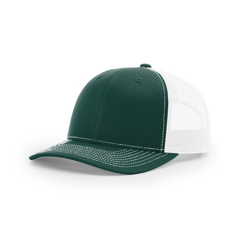 Double color breathable trucker hats with custom brand