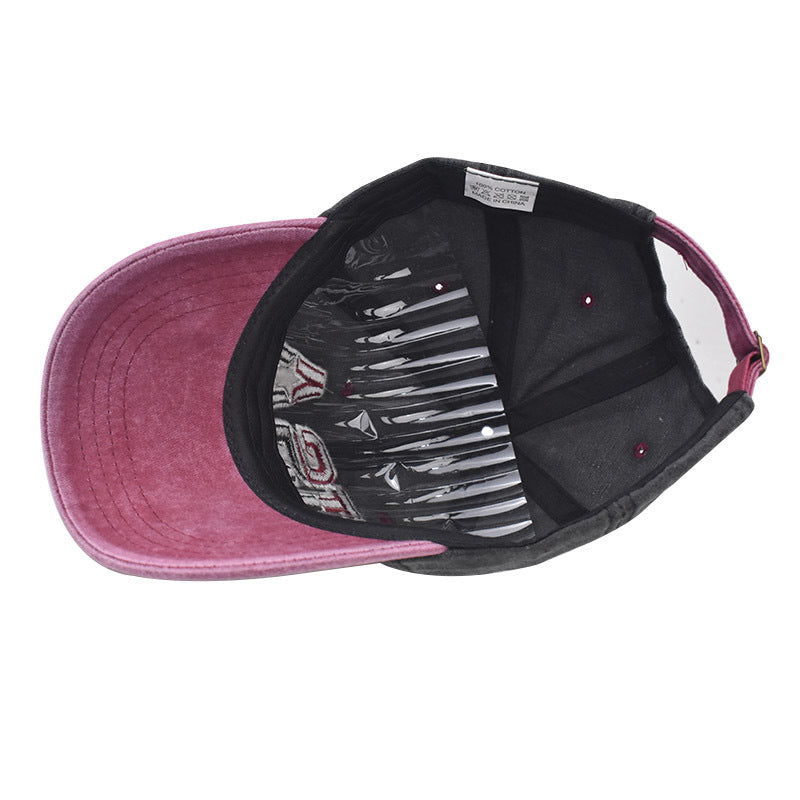 USA Word Pattern Cotton Baseball Cap